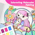 Set 3-8, AMOTING Paint with Water Coloring Books for Toddlers, Mess Free Watercolor Painting for Kids Ages Art Craft