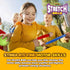YoYa Toys Pull, Stretch, Squeeze Stress Balls, 3 Elastic Sensory Balls for Stress Relief, Ideal for Kids and Adults