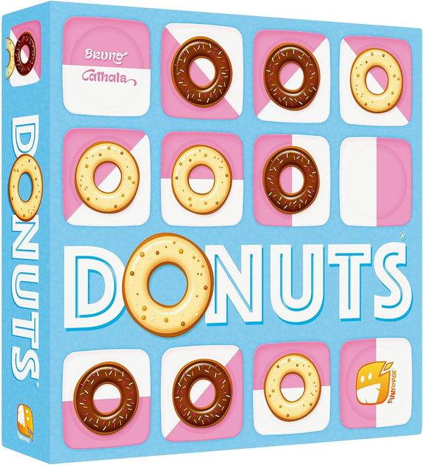 Donuts - The Tasty & Tactical Clash for 2 Players, Placement Board Game for Ages 8+, 10-15 Min Playtime