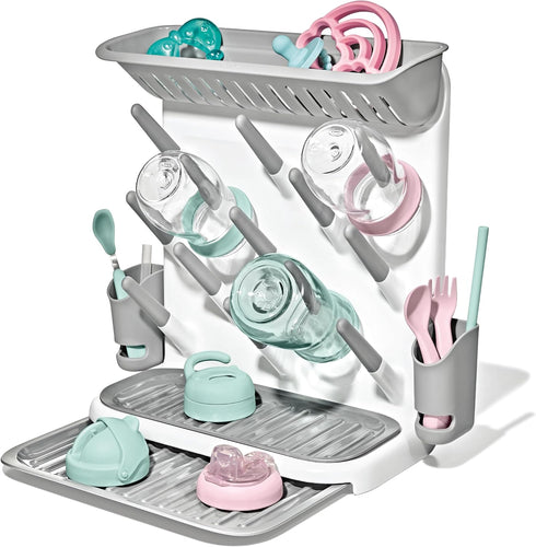 OXO Tot Expandable Drying Rack Space-Saving Drying Rack | Newborn and Baby