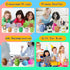 YALARY 24 3D PCS Animal Pop Fidget Suction Toys,Stress Pop Balls Party Favors for Kids,Bath Suction Toys,Stress Relief