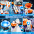 31PCS 100+ 6+ VATOS Space Science Circuit Kits for Kids - Electronics Exploration STEM Kit with Projects, Rocket