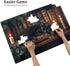 Yuwvewv 1000 Piece Puzzle for Adults Black Cat Sleeping on Bookshelf in Warm Glow Puzzle for Book Lovers