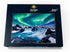 MyPuzzle Northern Lights Over Godafoss Waterfall - Premium 1000 Piece Jigsaw Puzzle for Adults