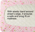 Pack n Play Playard Fitted Sheets 2 Pack Set for Baby Girl, Soft Stretchy Jersey Knit Portable Mini Crib Cover, Pink
