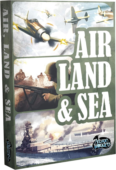 Air, Land & Sea Strategy Card Game by Arcane Wonders | Tactical