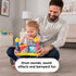 Set 12 Lamaze Squeeze Beats First Drum - Baby Sensory Toy Includes Funny Animal Sounds - Colorful Baby Musical Toys