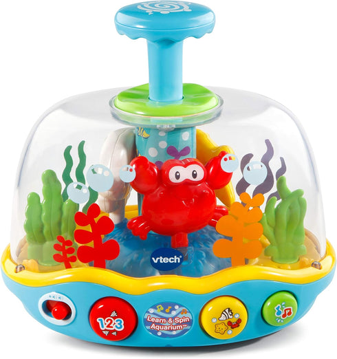 VTech Learn and Spin Aquarium for Fish, Plastic Educational Toy