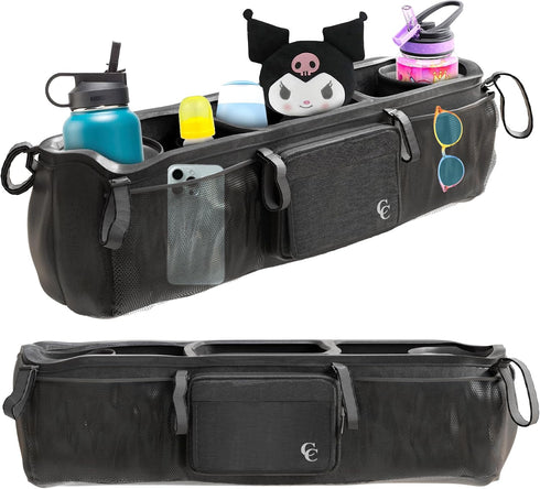 Cozee & Co. Double Stroller Organizer for Bob Duallie and Baby Jogger City Mini GT2