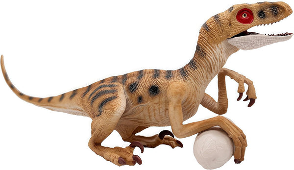 Gemini&Genius Velociraptor Dinosaur Toy for Kids, 7.8 Inches Oviraptor Action Figure with Moveable Parts
