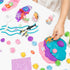 Creative Mind Mermaid Sensory Kit - 3 Jars Non-Toxic Play Dough & Reusable Sensory Bins with Sea Animals for Toddlers