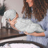Qiohoey Volleyball Newborn Swaddle Blanket with Beanie Hat and Receiving Blanket - Soft Baby Sleep Sack and Wraps