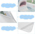 WDdZzyy 28" 52" Shark Bathtub Flower Cooling Baby Crib Mattress Cover x Reusable Pads Washable for Baby&Toddler