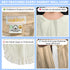 100% 2 Pack, usakinon Organic Cotton Muslin Baby Bibs CPC & GOTS Certified, Front-Closure Drool Bibs, Patent Pending