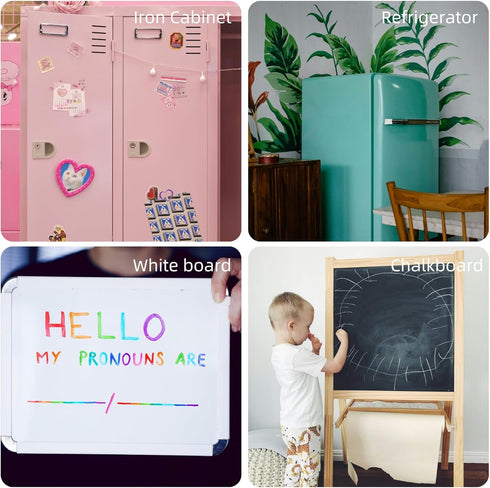 EHR Magnetic Letters and Numbers, Colorful ABC Animal Alphabet Fridge Magnets, Educational Toys for Kids 3-5 Years