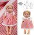 10 Sets 12 13 14 15 Inch 22 Alive Baby Doll Clothes and Accessories - Girl Doll Clothes Dress for Dolls, Baby Doll