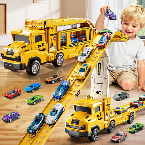 XINNOVEL Toddler Car Truck Toys for 3 4 5 6 7 8 Years