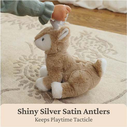 10 GUND Baby Maple Deer Plush, Stuffed Animal for Babies and Toddlers, Brown