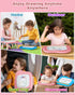 1-2 1 2 3 KOKODI Magnetic Drawing Board, Toddler Girl Toys for Year Old, Large Doodle Board Pad Learning