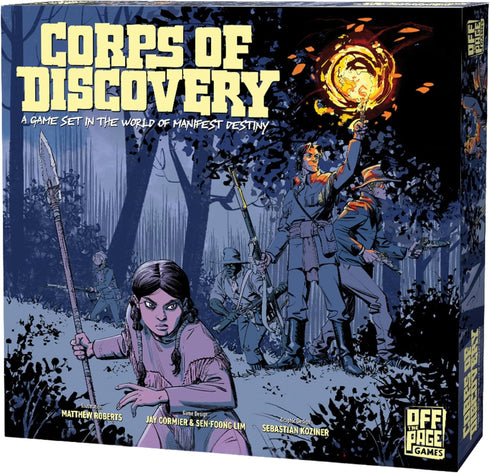 Corps of Discovery Cooperative Adventure Board Game by Off The Page Games