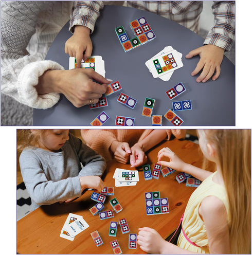 LARDEMOTO 2.0 3+ Sports Match Puzzle Game Family Games for Children & Adults Block Board Games for Kids Fast Paced