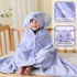 2-Pack 27.5"X55" Toddler Towels Hooded Kids Bath Towel Unisex Toallas para Bebe Thick Ultra Absorbent Soft Baby Towels