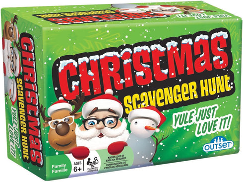 Outset Media Christmas Scavenger Hunt Game - 220 Cards with Holiday Themed Objects for Ages 6+
