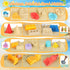 Summer Elovien Beach Sand Toys, Large Dump Truck with Bucket, Sandbox Construction Toy Sand Castle Building Kit