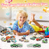 Toy Cars for Kids Ages 4-8, 30Pcs Pull Back Cars Playset with Storage Bags, Race Car Party Favors for Toddler Boys