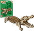 Eco 3D Wooden Puzzle Alligator from Deluxebase, Animal Themed DIY Craft Kit, Sustainable Wood Safari Toys