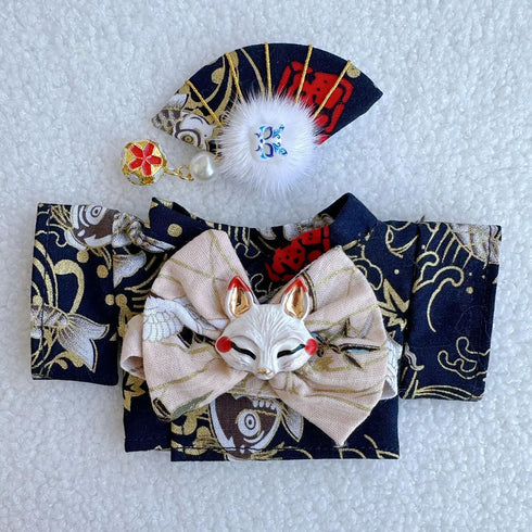 Sets 17cm 6.69 inch Colorful Kimono Clothes Suitable for Dolls Clothes Accessories(Only Clothing No Doll), Cute Suit