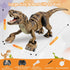 Lozadia 360 3-5 5-7 8-12+ Remote Control Dinosaur Toys for Kids, Large Robot Dinosaur Toys with Swaying Head & Spray