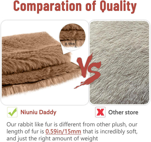 20" 3.3 Niuniu Daddy | Pound Weighted Sloth Stuffed Animals for Adults & Kids & Baby, Large Brown Sloth Weighted Lap
