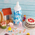 2 11 4 Inch Tessco for you Pcs Large Baby Milk Bottle Fillable Baby Shower x Piggy Bank Plastic Container for Game