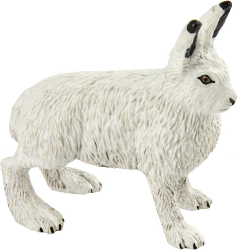 Safari Ltd. Arctic Hare Figurine - 2.5" Detailed Plastic Model Figure for Boys, Girls & Kids Ages 3+