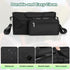 Universal Stroller Organizer Bag, Stroller Caddy with Insulated Cup Holders & Detachable Phone Bag and Shoulder Strap