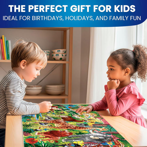 100 4-6 4 6-8 8-10 5-8 QUOKKA Piece Puzzles for Kids Ages Puzzles for Kids Ages Search and Find Animals