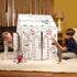 Easy Playhouse Gingerbread House - Kids Art & Craft for Indoor Fun, Decorate & Personalize