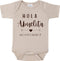 Hola Abuelita Nos Vemos Pronto Pregnancy Reveal Infant Bodysuit,0-3 Months Baby Announcement