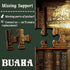BUAHA 1000 Magic Books Train Puzzles for Adults Pieces Nature Pretty Library Art Fantasy Bookshelf Landscape Jigsaw