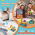 Lehoo Castle Remote Control Car for Toddlers, Rechargeable Excavator Toys for Boys Age 3-5