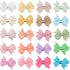 CÉLLOT 20PCS Hair Clips for Girls, Fully Lined Alligator Clips for Toddlers, Kids, Infants, and Babies