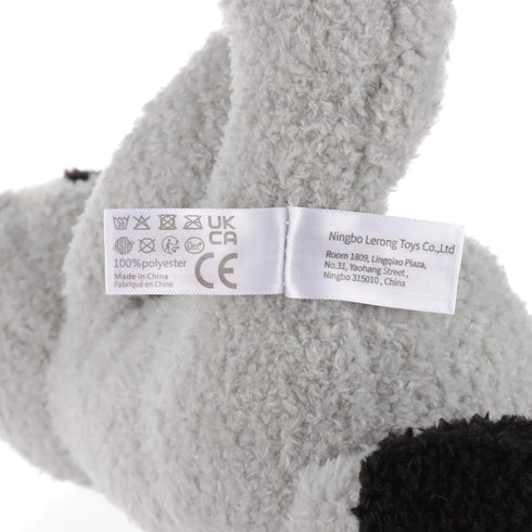 Apricot Lamb Toys Plush Velvet Raccoon Stuffed Animal, Soft Cuddly Perfect for Child (10 Inches)