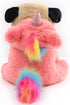Pug Unicorn Stuffed Animal, Plush Pug Dog in Unicorn Costume, 12 Inch Rainbow Unicorn Plush Toy for Kids