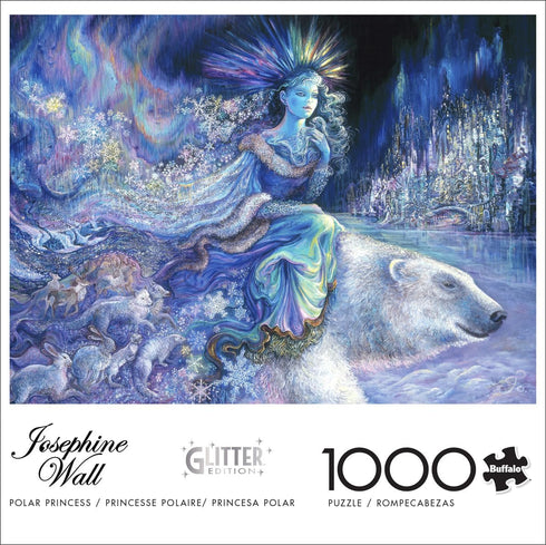 Buffalo Games - Josephine Wall - Polar Princess - 1000 Piece Jigsaw Puzzle for Adults Challenging Puzzle Perfect for Game Nights - Finished Puzzle Size is 26.75 x 19.75