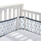BreathableBaby Breathable Mesh Liner for Full-Size Cribs, Classic 3mm Mesh, Little Whale
