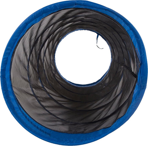 Pacific Play Tents 20406 Kids The Fun Tube 6-Foot Crawl Play Tunnel, Blue/Black
