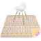 Basumee Splat Mat High Chair Mat Waterproof Baby Play Splat Mat for