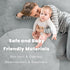ACOMOPACK 1.3" 50x50 Kids,Infants,Toddlers,Tummy Baby Play Mat for Floor Thick Memory Foam Soft Velvet Playpen Mat