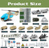Set 10 XDUOYJOY Military Helicopter Toys, Army Toys with Vehicles, Tanks, Fighter Jet, Airplane, Aircraft, Army Men